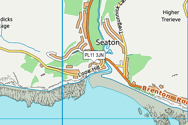 PL11 3JN map - OS VectorMap District (Ordnance Survey) PL11 3JN map - OS VectorMap District (Ordnance Survey)