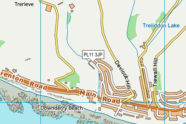 PL11 3JP map - OS VectorMap District (Ordnance Survey) PL11 3JP map - OS VectorMap District (Ordnance Survey)