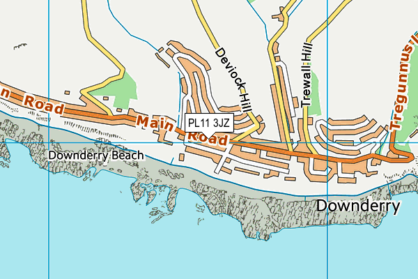 PL11 3JZ map - OS VectorMap District (Ordnance Survey) PL11 3JZ map - OS VectorMap District (Ordnance Survey)
