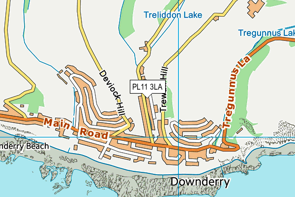 PL11 3LA map - OS VectorMap District (Ordnance Survey) PL11 3LA map - OS VectorMap District (Ordnance Survey)