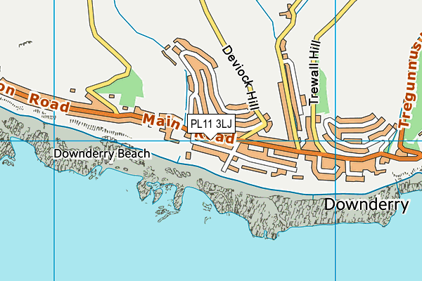 PL11 3LJ map - OS VectorMap District (Ordnance Survey) PL11 3LJ map - OS VectorMap District (Ordnance Survey)