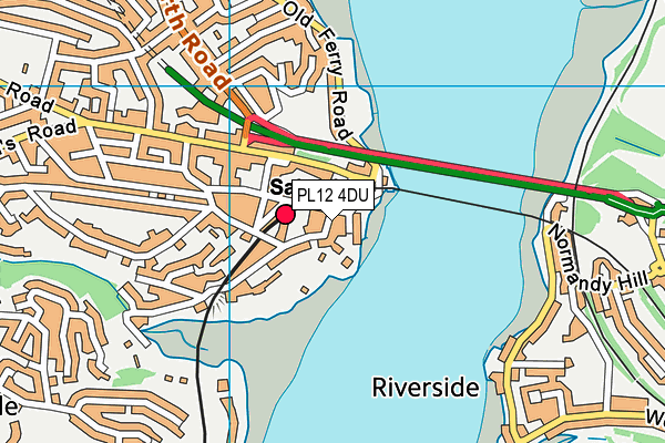 PL12 4DU map - OS VectorMap District (Ordnance Survey) PL12 4DU map - OS VectorMap District (Ordnance Survey)