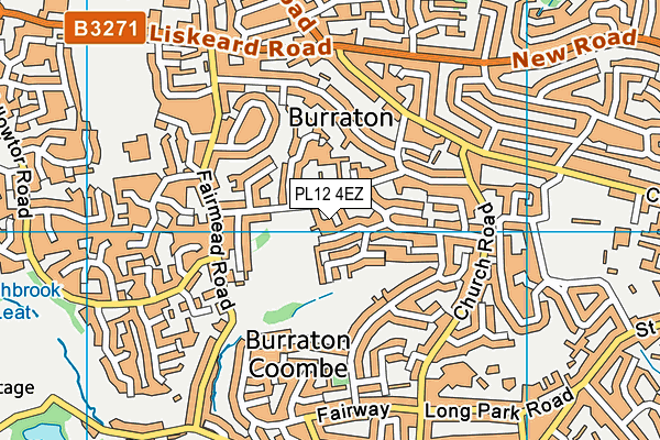 PL12 4EZ map - OS VectorMap District (Ordnance Survey) PL12 4EZ map - OS VectorMap District (Ordnance Survey)