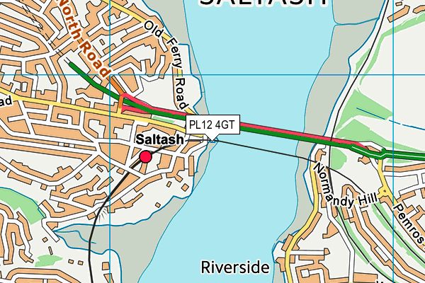 PL12 4GT map - OS VectorMap District (Ordnance Survey) PL12 4GT map - OS VectorMap District (Ordnance Survey)
