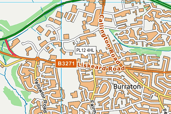 PL12 4HL map - OS VectorMap District (Ordnance Survey) PL12 4HL map - OS VectorMap District (Ordnance Survey)