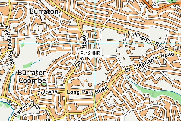 PL12 4HR map - OS VectorMap District (Ordnance Survey) PL12 4HR map - OS VectorMap District (Ordnance Survey)
