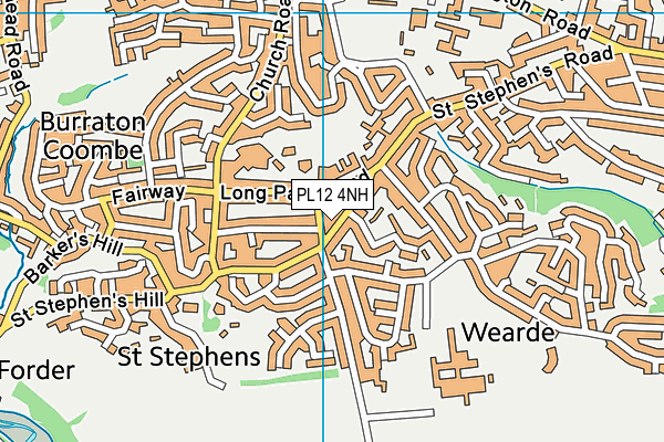 PL12 4NH map - OS VectorMap District (Ordnance Survey) PL12 4NH map - OS VectorMap District (Ordnance Survey)