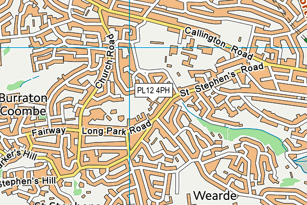 PL12 4PH map - OS VectorMap District (Ordnance Survey) PL12 4PH map - OS VectorMap District (Ordnance Survey)