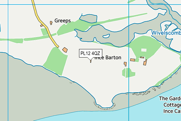 PL12 4QZ map - OS VectorMap District (Ordnance Survey) PL12 4QZ map - OS VectorMap District (Ordnance Survey)