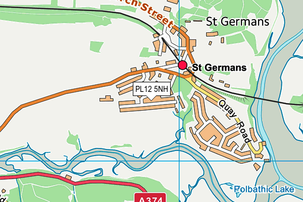 PL12 5NH map - OS VectorMap District (Ordnance Survey) PL12 5NH map - OS VectorMap District (Ordnance Survey)