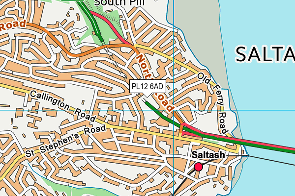 PL12 6AD map - OS VectorMap District (Ordnance Survey) PL12 6AD map - OS VectorMap District (Ordnance Survey)
