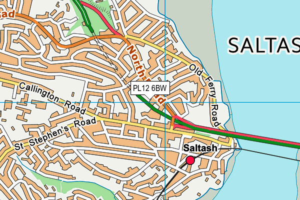 PL12 6BW map - OS VectorMap District (Ordnance Survey) PL12 6BW map - OS VectorMap District (Ordnance Survey)