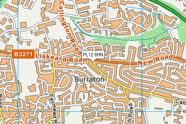 PL12 6HN map - OS VectorMap District (Ordnance Survey) PL12 6HN map - OS VectorMap District (Ordnance Survey)