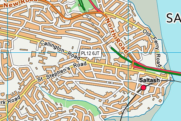 PL12 6JT map - OS VectorMap District (Ordnance Survey) PL12 6JT map - OS VectorMap District (Ordnance Survey)
