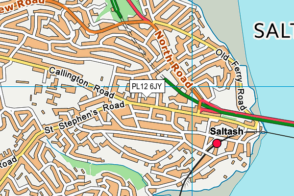 PL12 6JY map - OS VectorMap District (Ordnance Survey) PL12 6JY map - OS VectorMap District (Ordnance Survey)