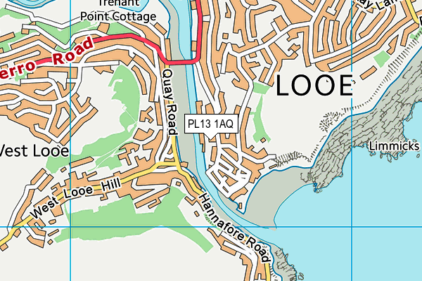 PL13 1AQ map - OS VectorMap District (Ordnance Survey) PL13 1AQ map - OS VectorMap District (Ordnance Survey)
