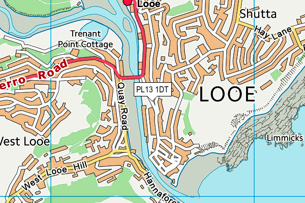 PL13 1DT map - OS VectorMap District (Ordnance Survey) PL13 1DT map - OS VectorMap District (Ordnance Survey)