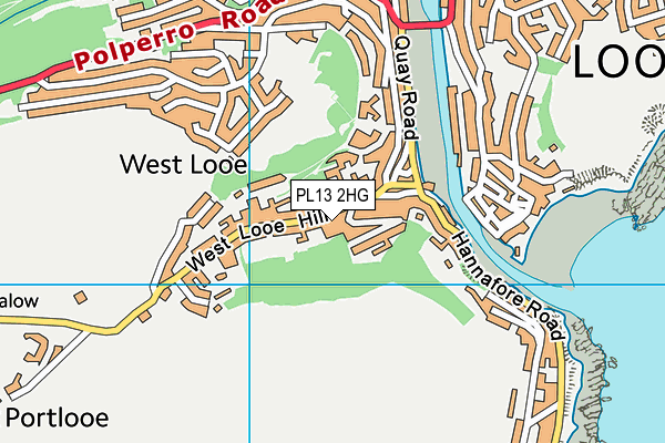 PL13 2HG map - OS VectorMap District (Ordnance Survey) PL13 2HG map - OS VectorMap District (Ordnance Survey)
