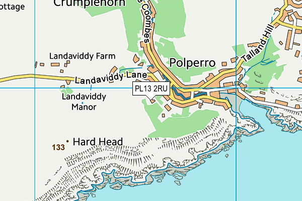 PL13 2RU map - OS VectorMap District (Ordnance Survey) PL13 2RU map - OS VectorMap District (Ordnance Survey)