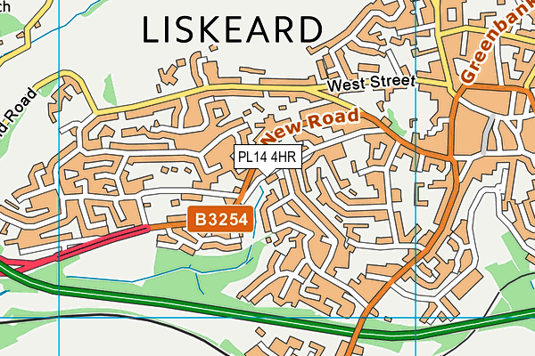 PL14 4HR map - OS VectorMap District (Ordnance Survey) PL14 4HR map - OS VectorMap District (Ordnance Survey)