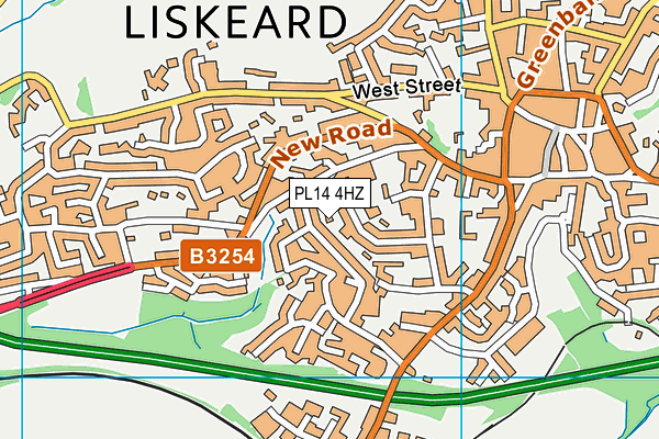 PL14 4HZ map - OS VectorMap District (Ordnance Survey) PL14 4HZ map - OS VectorMap District (Ordnance Survey)