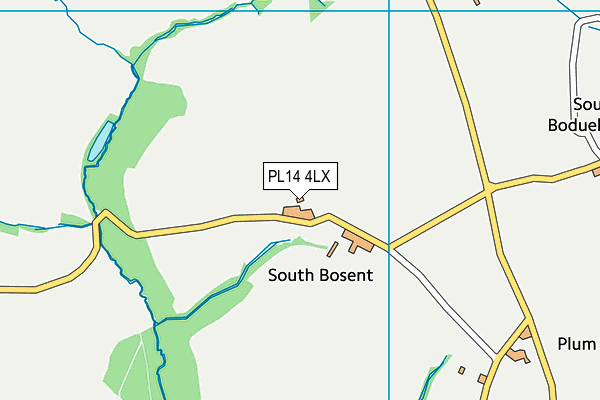 PL14 4LX map - OS VectorMap District (Ordnance Survey) PL14 4LX map - OS VectorMap District (Ordnance Survey)