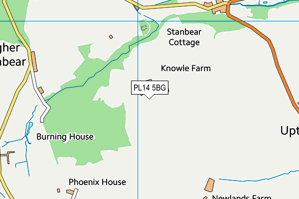 PL14 5BG map - OS VectorMap District (Ordnance Survey) PL14 5BG map - OS VectorMap District (Ordnance Survey)