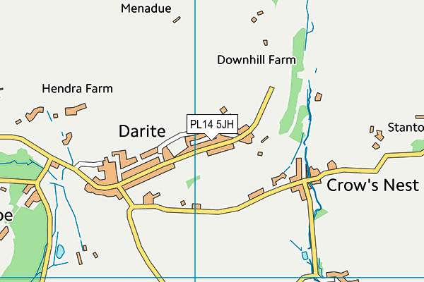 PL14 5JH map - OS VectorMap District (Ordnance Survey) PL14 5JH map - OS VectorMap District (Ordnance Survey)