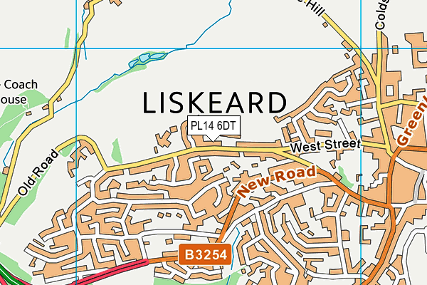PL14 6DT map - OS VectorMap District (Ordnance Survey) PL14 6DT map - OS VectorMap District (Ordnance Survey)