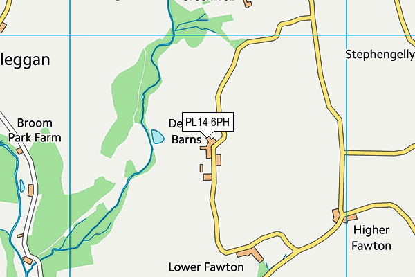 PL14 6PH map - OS VectorMap District (Ordnance Survey) PL14 6PH map - OS VectorMap District (Ordnance Survey)