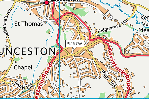 PL15 7AA map - OS VectorMap District (Ordnance Survey) PL15 7AA map - OS VectorMap District (Ordnance Survey)