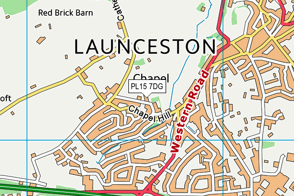 PL15 7DG map - OS VectorMap District (Ordnance Survey) PL15 7DG map - OS VectorMap District (Ordnance Survey)