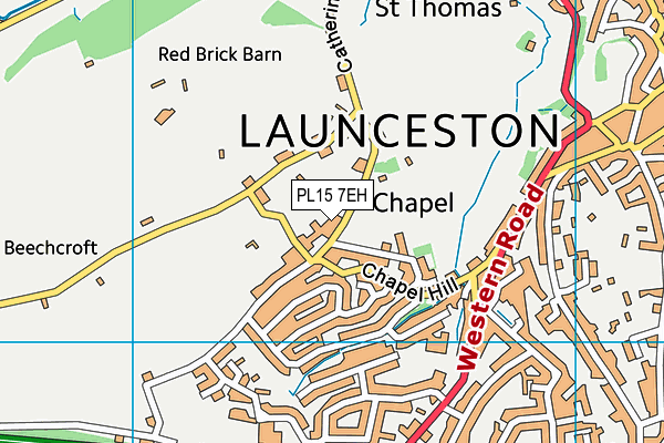 PL15 7EH map - OS VectorMap District (Ordnance Survey) PL15 7EH map - OS VectorMap District (Ordnance Survey)