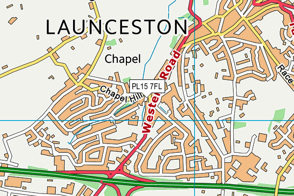 PL15 7FL map - OS VectorMap District (Ordnance Survey) PL15 7FL map - OS VectorMap District (Ordnance Survey)