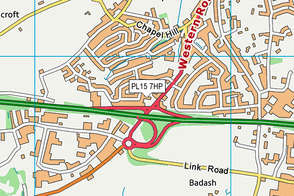 PL15 7HP map - OS VectorMap District (Ordnance Survey) PL15 7HP map - OS VectorMap District (Ordnance Survey)
