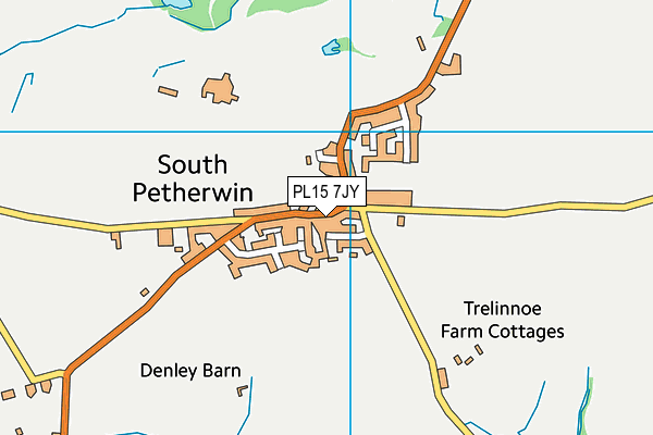 PL15 7JY map - OS VectorMap District (Ordnance Survey) PL15 7JY map - OS VectorMap District (Ordnance Survey)