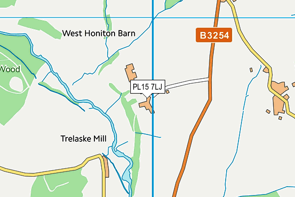 PL15 7LJ map - OS VectorMap District (Ordnance Survey) PL15 7LJ map - OS VectorMap District (Ordnance Survey)