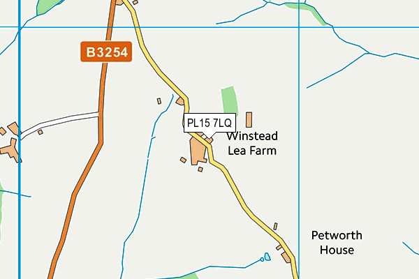 PL15 7LQ map - OS VectorMap District (Ordnance Survey) PL15 7LQ map - OS VectorMap District (Ordnance Survey)