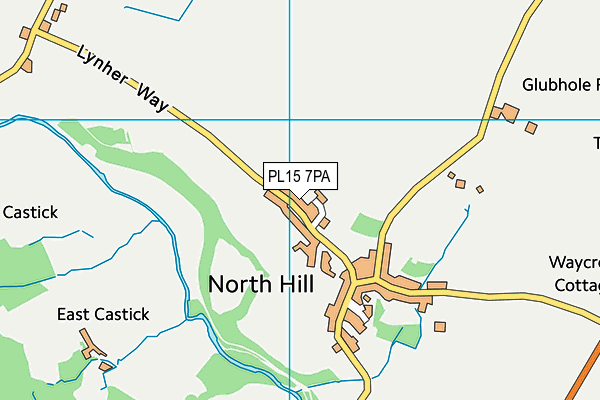 PL15 7PA map - OS VectorMap District (Ordnance Survey) PL15 7PA map - OS VectorMap District (Ordnance Survey)