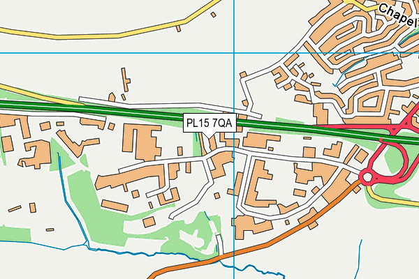 PL15 7QA map - OS VectorMap District (Ordnance Survey) PL15 7QA map - OS VectorMap District (Ordnance Survey)