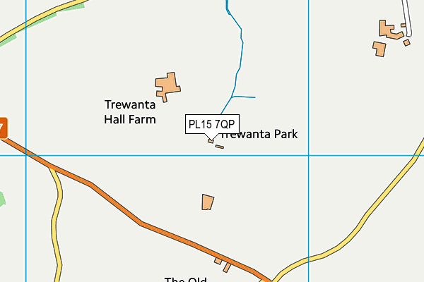 PL15 7QP map - OS VectorMap District (Ordnance Survey) PL15 7QP map - OS VectorMap District (Ordnance Survey)