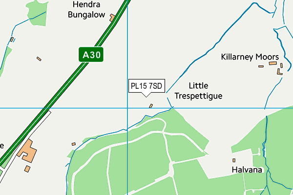 PL15 7SD map - OS VectorMap District (Ordnance Survey) PL15 7SD map - OS VectorMap District (Ordnance Survey)