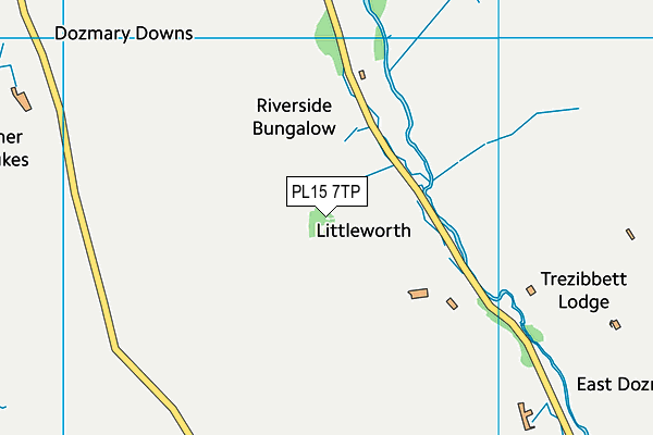 PL15 7TP map - OS VectorMap District (Ordnance Survey) PL15 7TP map - OS VectorMap District (Ordnance Survey)