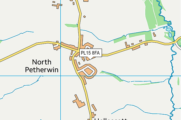 PL15 8FA map - OS VectorMap District (Ordnance Survey) PL15 8FA map - OS VectorMap District (Ordnance Survey)