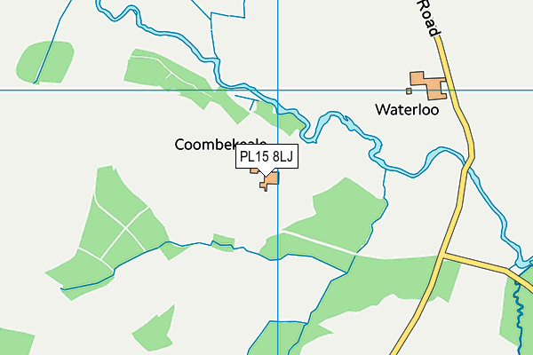 PL15 8LJ map - OS VectorMap District (Ordnance Survey) PL15 8LJ map - OS VectorMap District (Ordnance Survey)