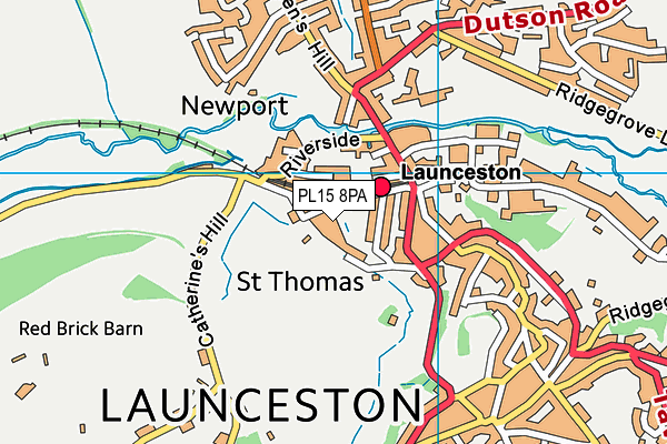 PL15 8PA map - OS VectorMap District (Ordnance Survey) PL15 8PA map - OS VectorMap District (Ordnance Survey)