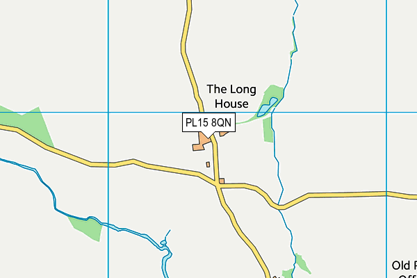 PL15 8QN map - OS VectorMap District (Ordnance Survey) PL15 8QN map - OS VectorMap District (Ordnance Survey)