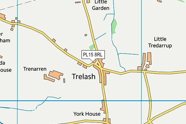 PL15 8RL map - OS VectorMap District (Ordnance Survey) PL15 8RL map - OS VectorMap District (Ordnance Survey)