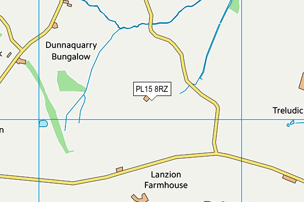 PL15 8RZ map - OS VectorMap District (Ordnance Survey) PL15 8RZ map - OS VectorMap District (Ordnance Survey)
