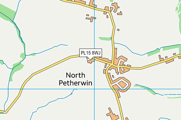 PL15 8WJ map - OS VectorMap District (Ordnance Survey) PL15 8WJ map - OS VectorMap District (Ordnance Survey)